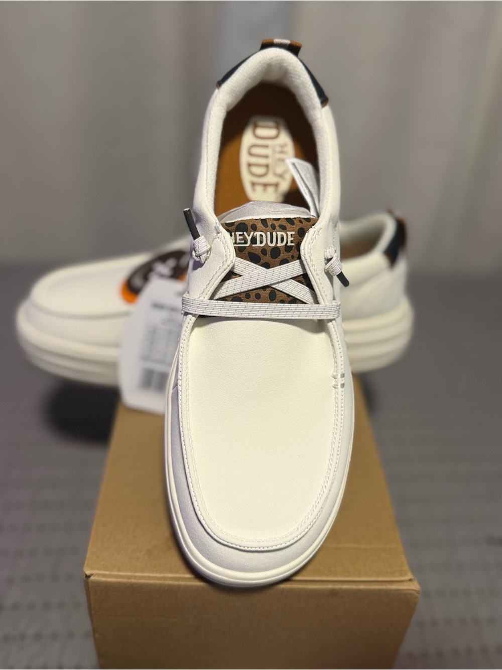 Hey Dude Wendy Nova Classic, Egret (Off-White), Women’s 11